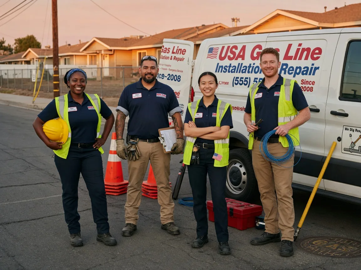 Gas Line Installation company in Mcadenville, NC